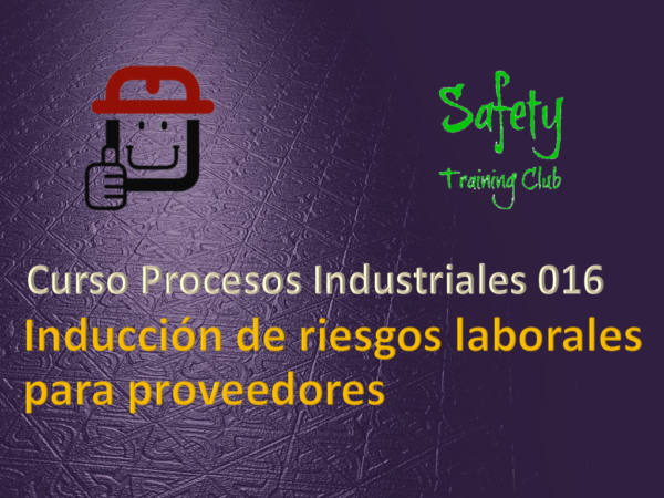 Inducción de riesgos laborales para proveedores